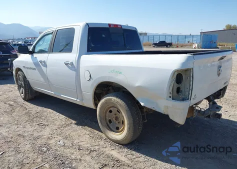 2012 Ram 1500 Slt z USA, uszkodzony, nr VIN 1C6RD7LT8CS135351